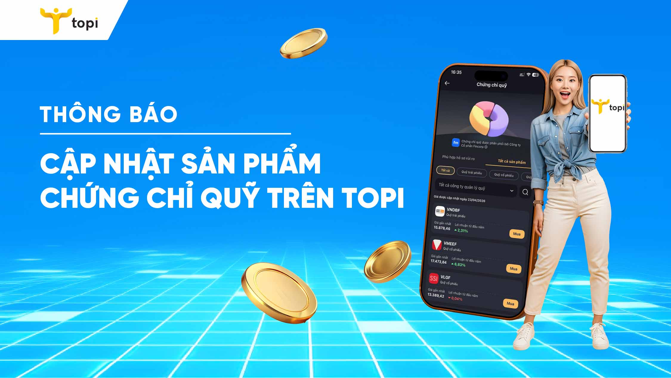 HƯỚNG DẪN ĐẦU TƯ CHỨNG CHỈ QUỸ TRÊN TOPI